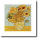 Vincent v. Gogh - Vase w. 12 Sunflowers (1888)